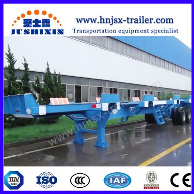 Double Axle 40FT Container Terminal/Skeleton Semi Trailer, Terminal Semi Trailer, Skeletal Trailer image 5