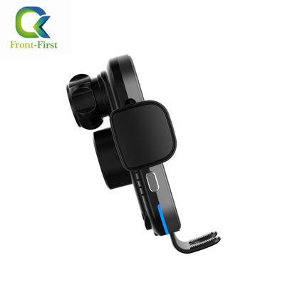 Factory OEM 360degree Roated One Hand Operate Mobile 15W Power Automatic Wireless Fast Charger Cell Phone Car Holder with Vent Clip / Sucker Shape, Phone Holder, Mobile Holder image 3