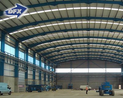 Long Life Span Prefabricated Steel Roof Structure Warehouse Shed, Roof Structure Shed, Steel Roof Structure Warehouse image 4