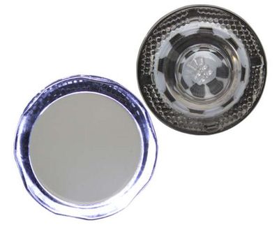 6 LEDs Tempered Glass Reflect Light Solar Energy Traffic Curve Road Stud Flash or Normal Lighting, Solar Road Stud, Solar Road Light image 6