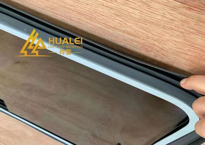 Car Window Sliding for Ford Transit Old Type 12 Seat (TRANSIT) Frame with Glass, Auto Glass, Ford Transit image 2