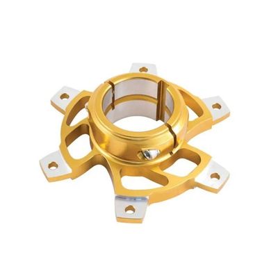 CNC Go Kart Sprocket Carrier 40mm 8 Keyway Aluminum 6061 Color Anodized, CNC Kart Sprocket Carrier, Go Kart Sprocket Carrier image 2