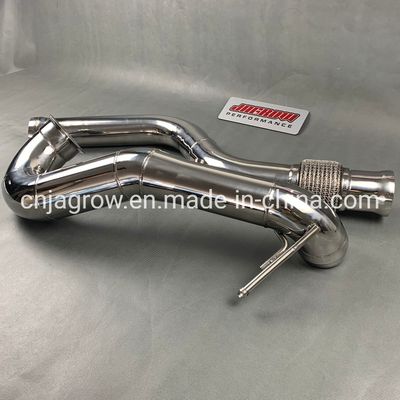 Exhaust Downpipe for Benz A45 Amg Cla45 14-16, Benz A45 Amg Exhaust, Benz Cla45 Downpipe image 5