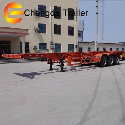40 FT Container Chassis or Skeleton Trailer to Equipment Transport, Container Trailer, Truck Trailer image 2