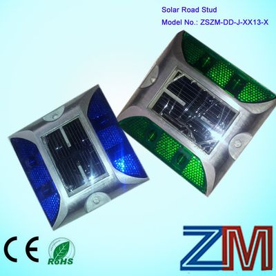 Europe Introduced Aluminum Alloy Solar Road Stud / LED Flashing Road Marker, Solar Road Stud, Traffic Road Stud image 4