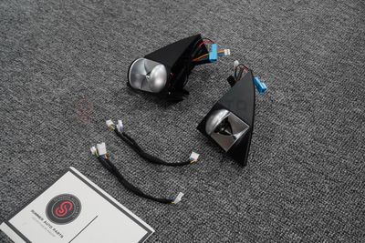 64 Colors Led Air Vents 3d Rotating Tweeter Speaker For Mercedes Benz W177W118 A-class Interior Ambient Light, Auto Parts, fittings image 4