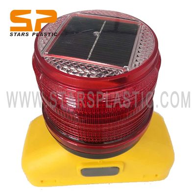 360 Visibility Barricade Light Battery Type High Brightness Blinking LED Solar Lights Traffic Barricade Light, Barricade Light, Lamp for Crash Barrel image 4