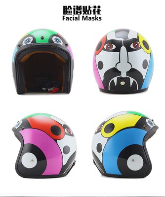 2017 Newest Hlaf Face Motorcycle Helmet From China, ABS, DOT, ECE, Motorcycle Helmet, Safety Helmet image 4