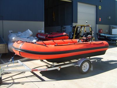 Aqualand 17.5feet 5.30m Rescue Rubber Motor /Hypalon Military Inflatable Boat (AQL-530), Inflatable Boat, Motor Boat image 4