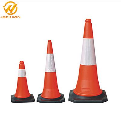 Warning Triangle PE Traffic Cone with Heavy Duty Rubber Base, Traffic Cone, Warning Triangle image 3