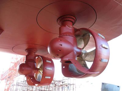 Rudder Thruster/Propeller Marine, Marine Propeller, Controllable Pitch Propeller image 2