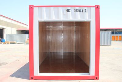 Side Open Rolling Shutter Door 20FT Length Self Storage Container, Container, Shipping Container image 5
