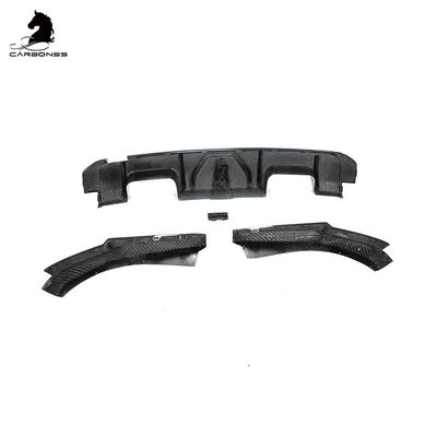Dry Carbon LED Diffuser with Splitter for BMW G80/G82 M3/M4, Carbon Diffuser, Rear Bumper Diffuser image 6