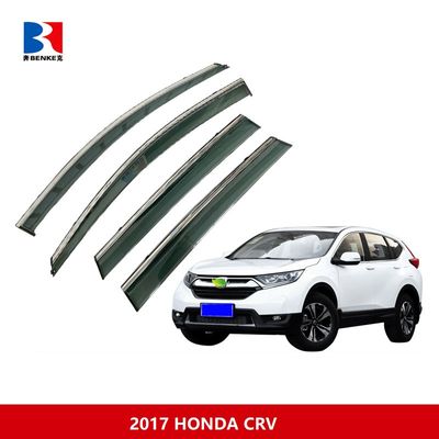 Window Visors Compatible 2016-2023 for Honda Hrv Hr-V, Zrv Smoked Stick on Rain Guards, Window Visor, Wind Deflector image 6