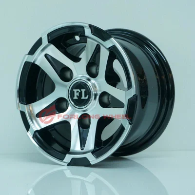 Forlong Wheel 10X6 5lug on 112mm 750kgs Black Trailer Alloy Wheels, Alloy Wheel, Aluminum Wheel