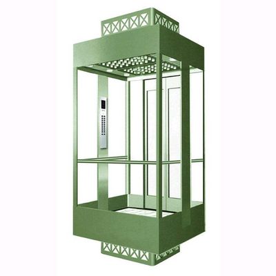 Glass Observation Elevator Passenger Elevator Manufacturer with Small Machine Room, Sightseeing Elevator, Passenger Elevator image 2
