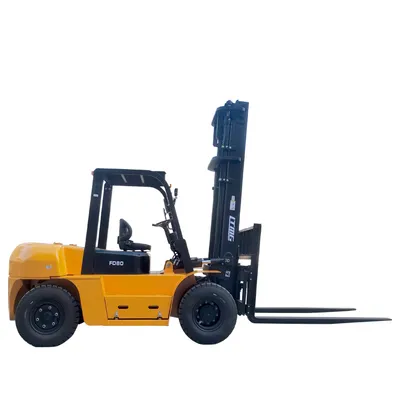 Made in China 8 Ton Diesel Forklift with Cabin, 8 Ton Forklift, Forklift