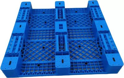 3 Runners Warehouse Racking Use 1200X1200X160mm Reusable Plastic Pallet, Plastic Pallet, Recycled Plastic Pallet image 2
