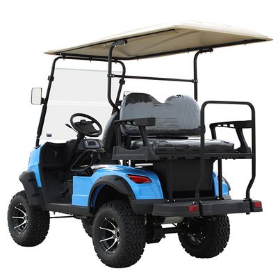 Custom 2/ 4/ 6/ 8/ 10/ 12 Seat Golf Scooter Lead-Acid/ Lithium Battery Wind Shield Bumper Electric Golf Cars 3.5/4/5/7kw Solar Panel Golf Cart, Electric Car, Golf Cart image 4