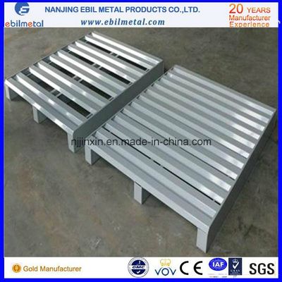 Steel Pallet with Ce Certificate for Warehouse (EBILMETAL-SP), Steel Pallet, Galvanized Steel Pallet image 4