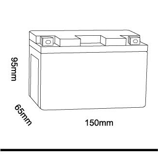 YT7B Good After Sales Service Small Motorcycle Battery For Engine Starting, Motorcycle Battery, Lead Acid Battery image 2