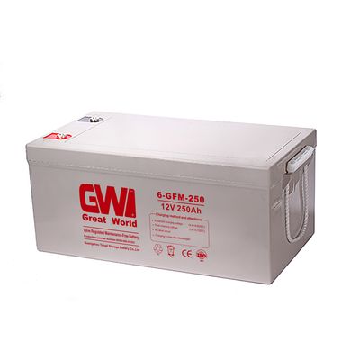 12V 250ah Gel AGM Maintenance Free Lead Acid Power Storage Solar UPS Deep Cycle Solar Battery, UPS Deep Cycle Solar Battery, 12V 250ah Gel AGM Maintenance Free image 2