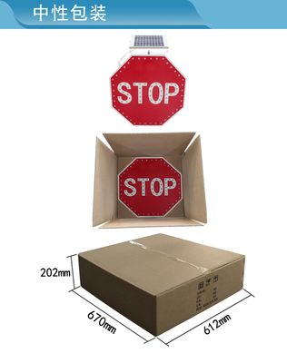 Solar Traffic Road Street Indicator Guideboard Warning Speed Pedestrian Cross Light Direction Sign, Solar Road Sign, Solar Road Indication image 3