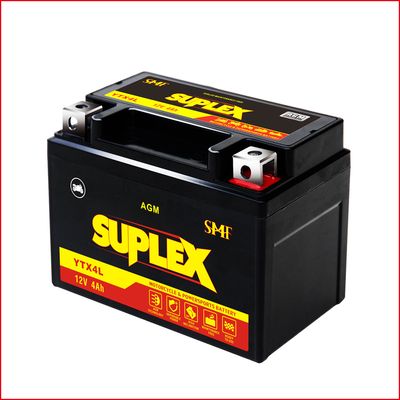 Suplex Ytx4l AGM SMF Motorcycle Battery 12V 3.5ah Factory, Motorcycle Battery, Motorcycle Battery 12V image 3