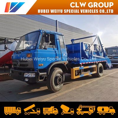 4cbm-6cbm Skip Loader Garbage Box Truck Hinged Lift Refuse Garbage Transport Truck, Swing Arm Garbage Truck, Waste Management Garbage Truck image 4