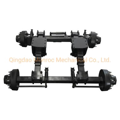 Tandem Bogie Suspension 4.5-22tons for Low Speed Vehicles Trailer Tb051, Bogie Suspension, with Two Axles image 2