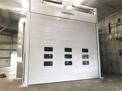 Bus Paint Booth/ Spray Booth/Truck Spray Booth with Riello Gas Burner, Bus Paint Booth, Bus Spray Booth image 2