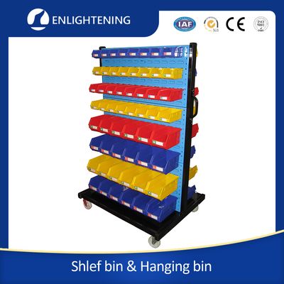 Pk012 Plastic Small Parts Container Strong Back Strong Louvered Panel PP Plastic Stackable Hanging/Shelf Storage Bins/Boxes for Save Space, Storage Bins, Shelf Bins image 6