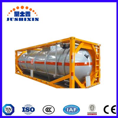 20 Feet New ISO Chemical Transport Phosphoric Acid Fuel Oil Petrol Water Tank Container, ISO Tank Container, ISO Tank image 4