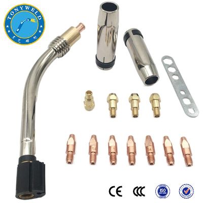 Binzel Soldadura MIG Copper Welding Contact Tip M6X28 E-Cu Cucrzr, Welding Tip, Cucrzr Contact Tip image 3