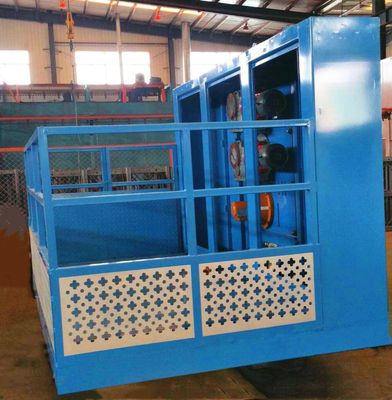 Open Top Rack Pinion Construction Materials Elevator Lifting Hoist Mast Climb Platform, Construction Hoist, Construction Lift image 2