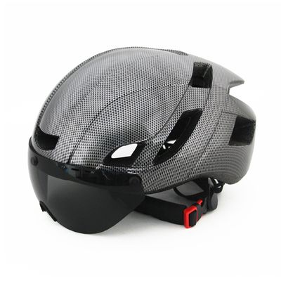 Colorfule Design Outer Safe Helmet PC in Mold Bicycle MTB Helmet Road Cycling Helmet with Dark Glasses, Bike Helmet, Bicycle Helmet image 2