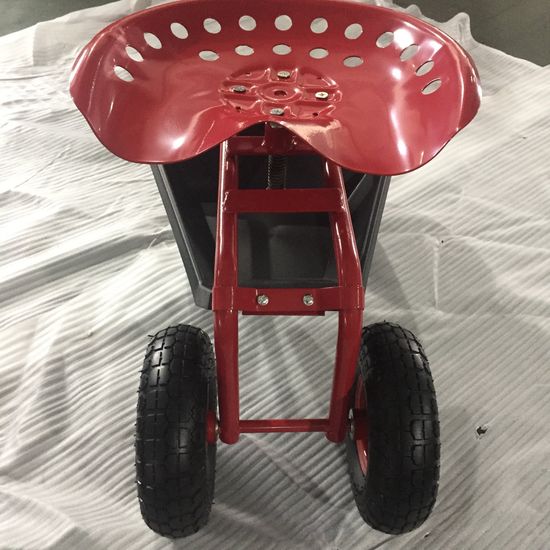 Gardener′s Essential 360 Swivel Seat Trolley for Europe image 5