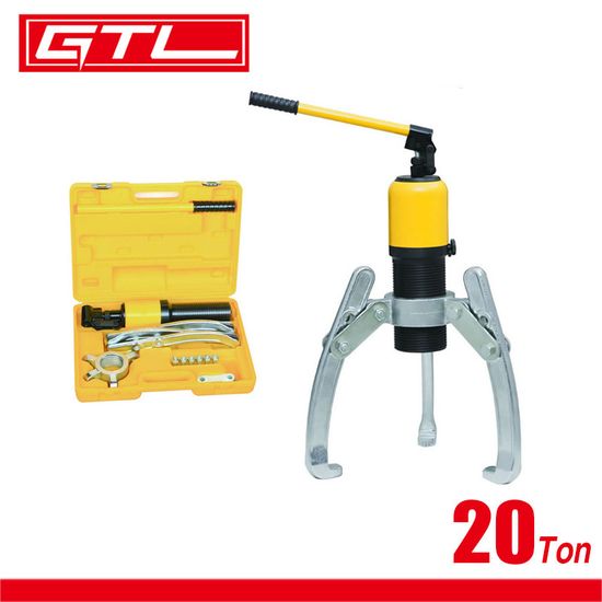 Hydraulic Bearing Separator Hub Puller 3 Jaws Gear Garage Hand Tool Set Kit with Case (34400305) image 3
