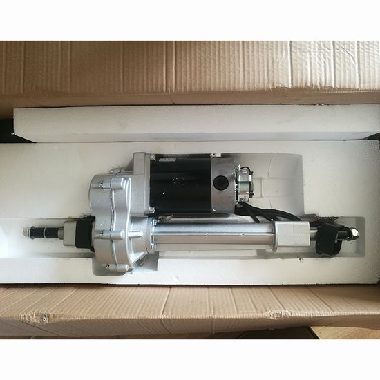24V 800W 205rpmtransaxle Electric Motor on Electric Tug Logistic Robotics and Electric Lifting Trolley image 6