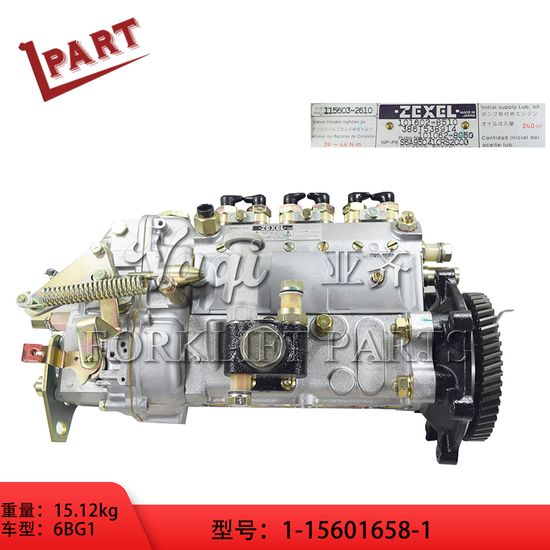 Forklift Parts Fuel Injection Pump 1-15601658-1 for 6GB1 Engine image 3