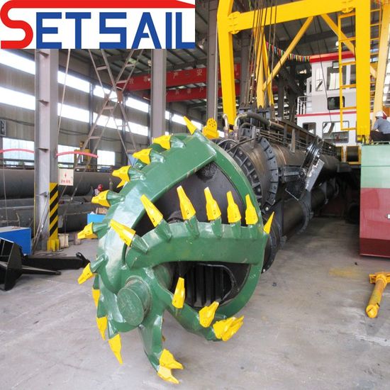 Diesel Engine Cutter Suction Dredging Machine From China image 6
