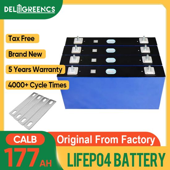 Deep Cycle 163ah 3.2V Calb L173f163 LiFePO4 Rechargeable Lithium Battery Cell for Solar System EV image 2