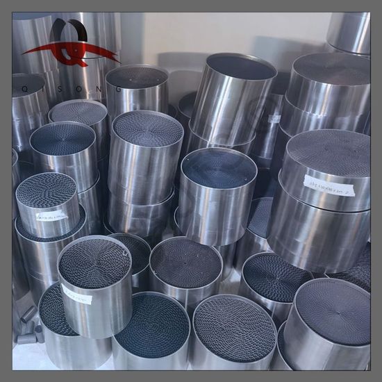 [Qisong] High Flow 200 Cpsi Honeycomb Metallic Catalyst Substrate for Catalytic Converter image 2