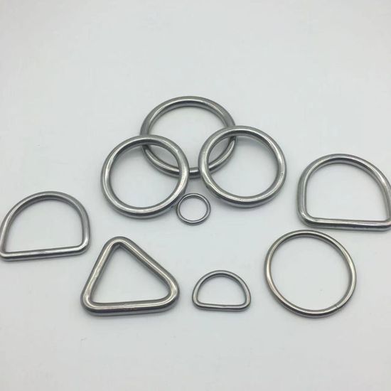 Customized Good Quality Stainless Steel Marine Rigging Hardware Triangle Ring image 2