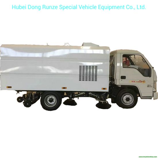 Mini Right Hand Drive Forland Truck Mounted Vacuum Road Sweeper 2.5m3 image 2