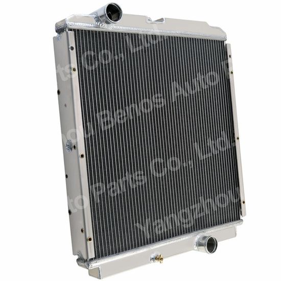 2 Row Aluminium Radiator for 1997-2004 Mitsubishi Truck Fuso Fe Fg Fh 3.9L L4 Engine 2003 image 2