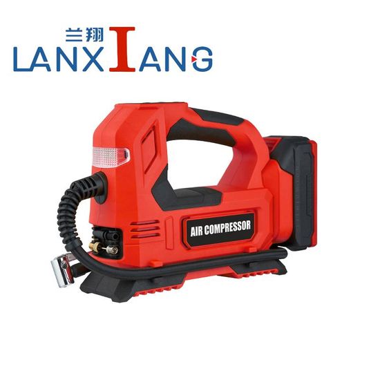 Digital Display Intelligent Portable Car Air Compressor with Emergency Lighting image 4