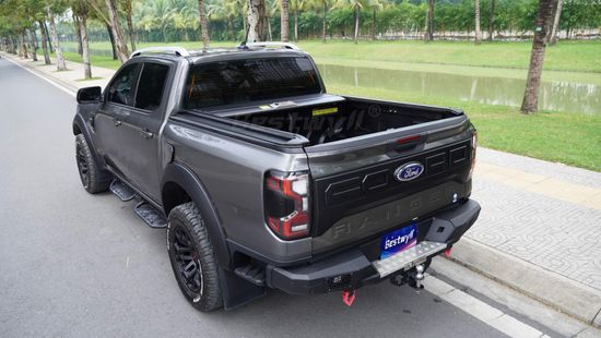 BESTWYLL Agencies Tounno Cargo Compartment Retractable Roller Lid Truck Bed Manual Pickup Tonneau Cover for Ford Ranger Xlt Nk81 image 2