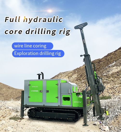 Fully Automatic Hydraulic Rope Core Extraction Geological and Mineral Drilling Rig image 3