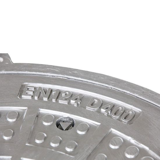 Factory Supply 500mm BMC Material D400 Composite 20 Inch Foundry Manhole Cover image 4